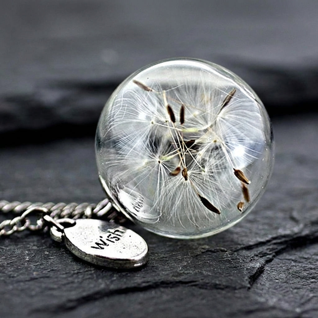 Dandelion Wish Necklace
