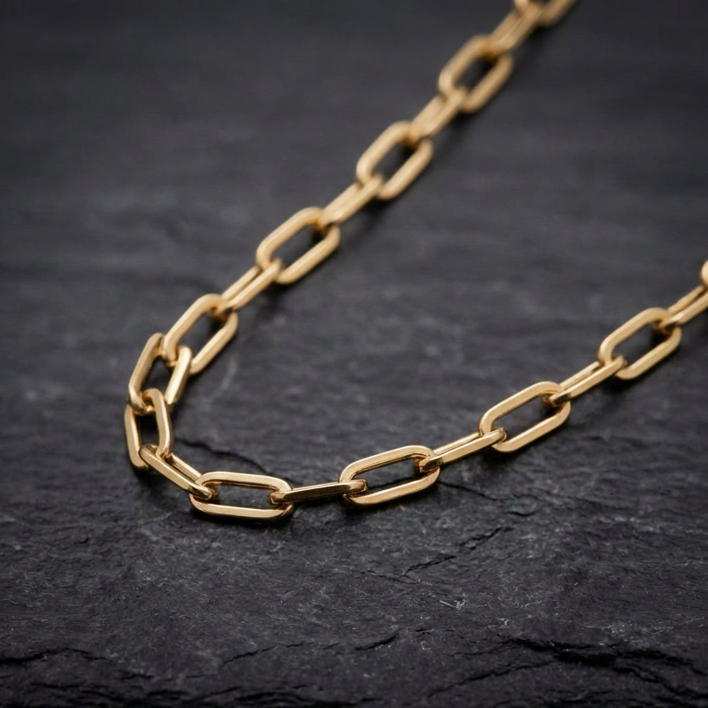 Fine Golden Chain Necklace